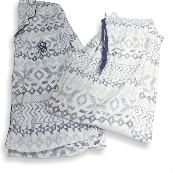 Victoria's Secret Aztec Dreamer Pajamas Large - Picture 2 of 11